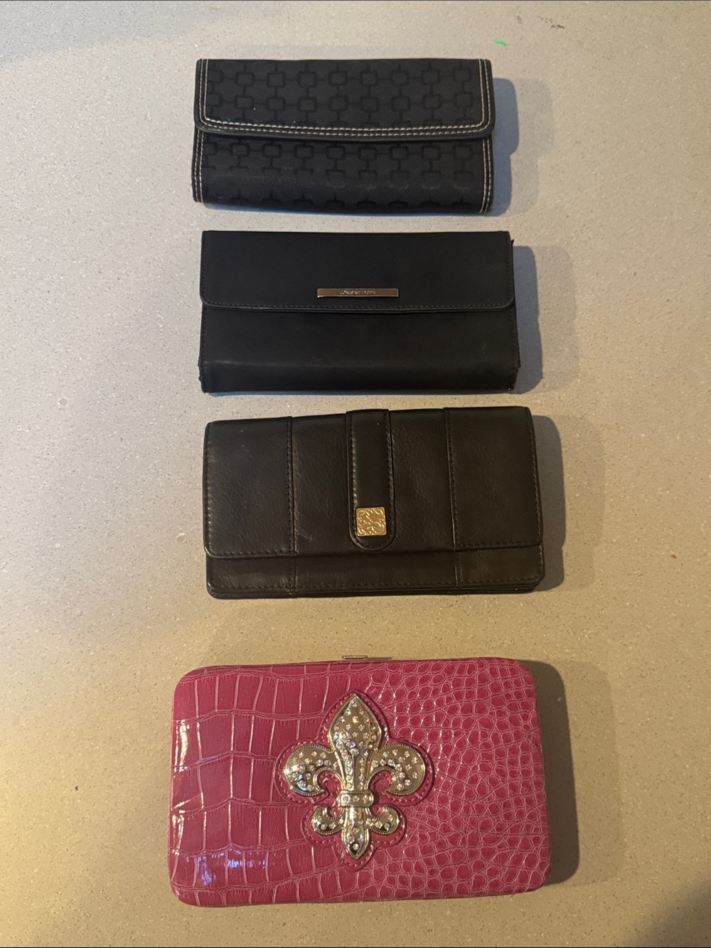 Bundle of Four Good Condition Wallets
